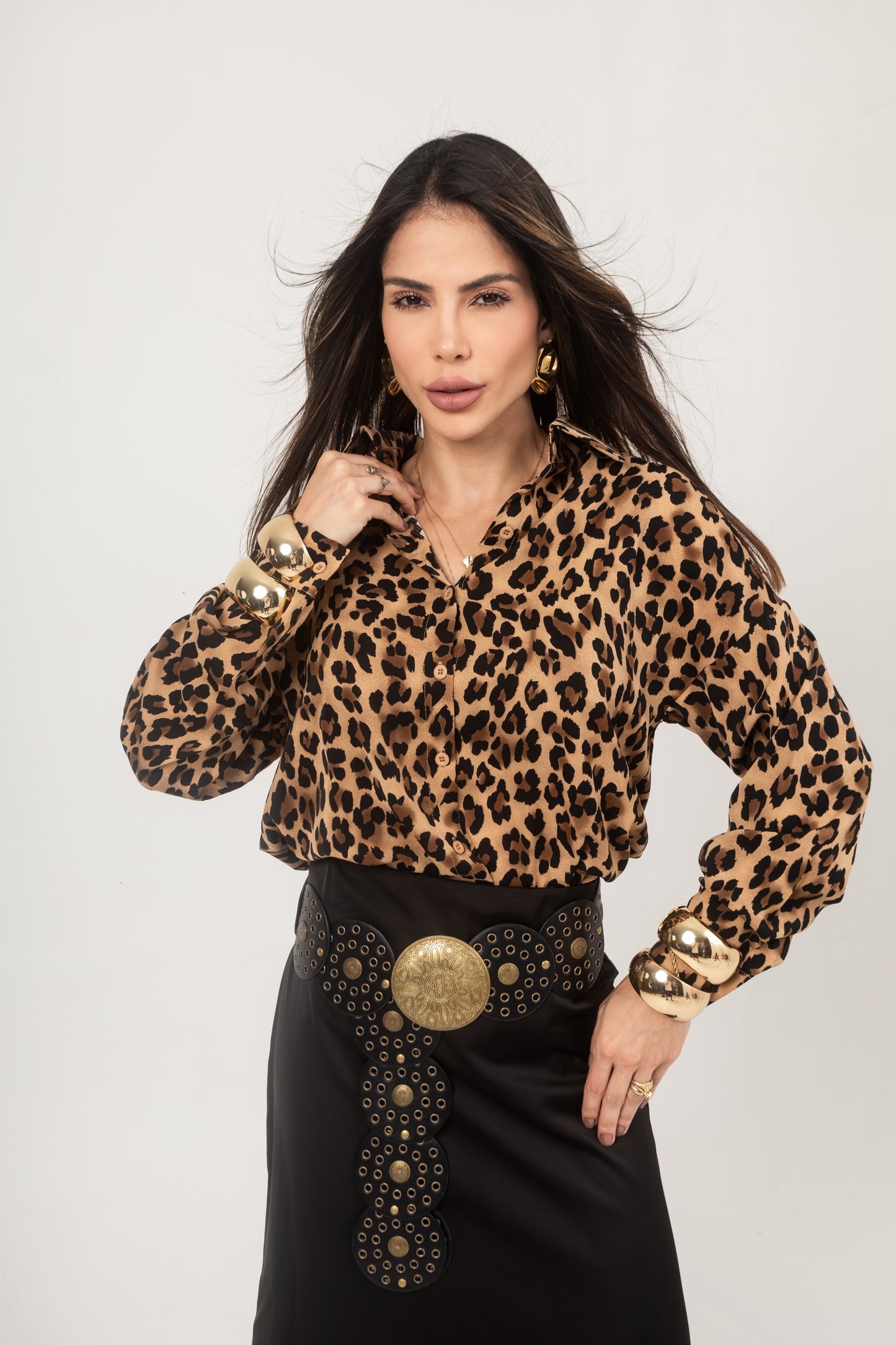 Camisa Animal Print