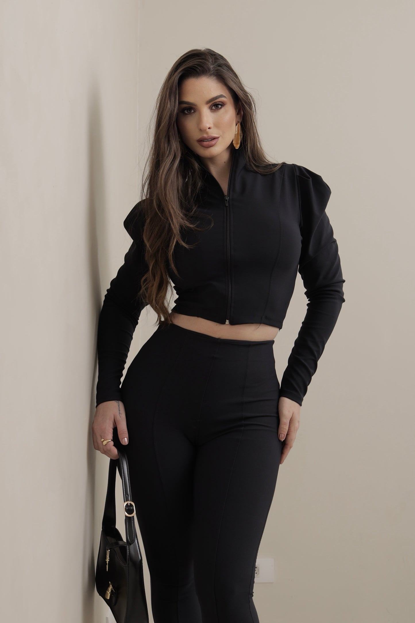 Conjunto Power Montaria Preto