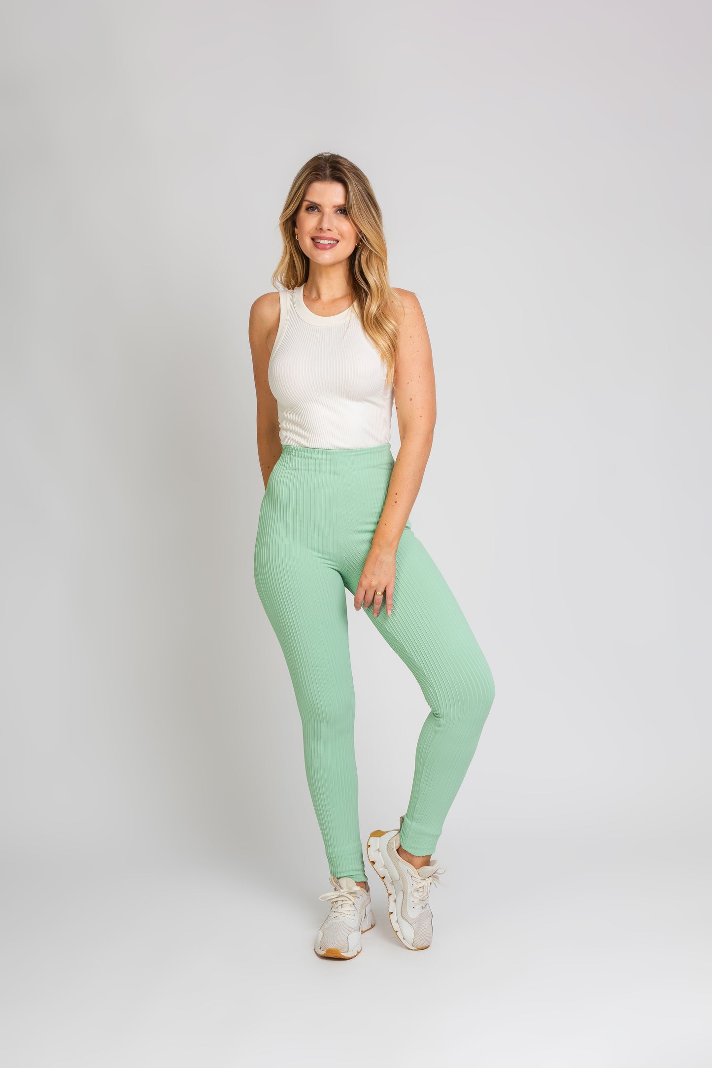 Calça Poliamida com Alta Compressão Verde