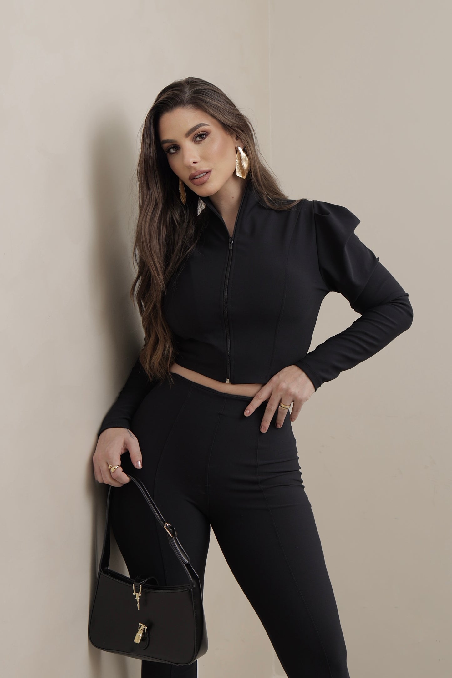 Conjunto Power Montaria Preto