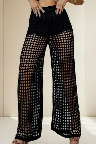 Calça Tricot Praia Preto
