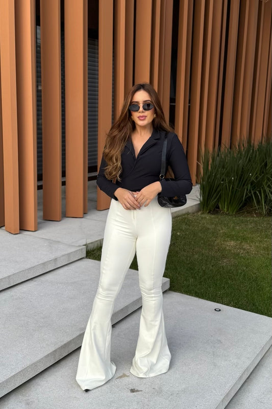 Cropped Montaria Preto