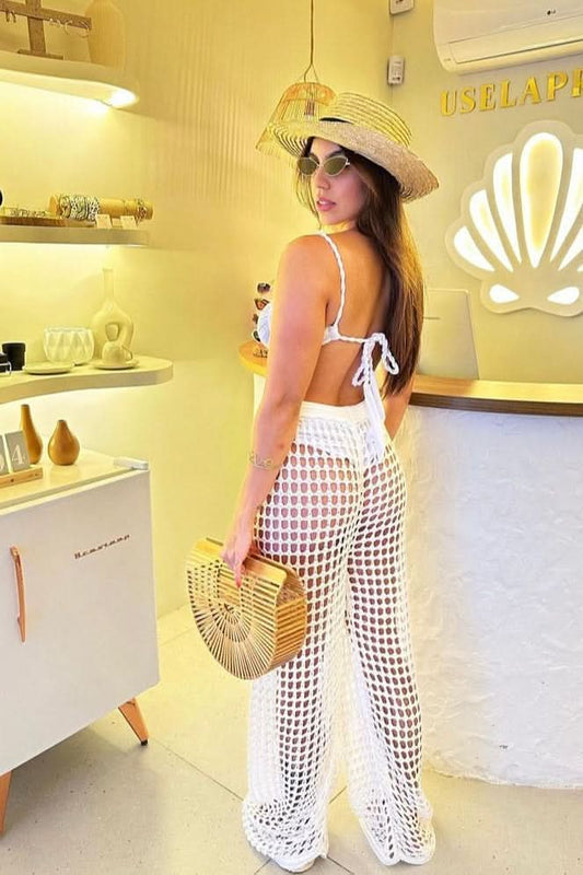 Calça Tricot Praia OFF