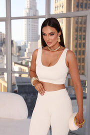 Cropped Modelador Poliamida Dupla OFF