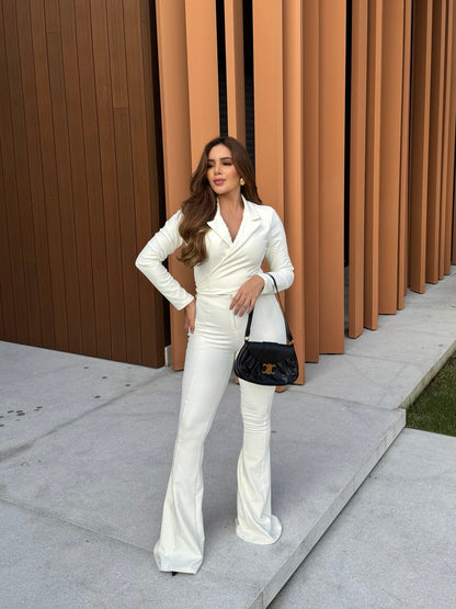 Conjunto Power Montaria Off-White